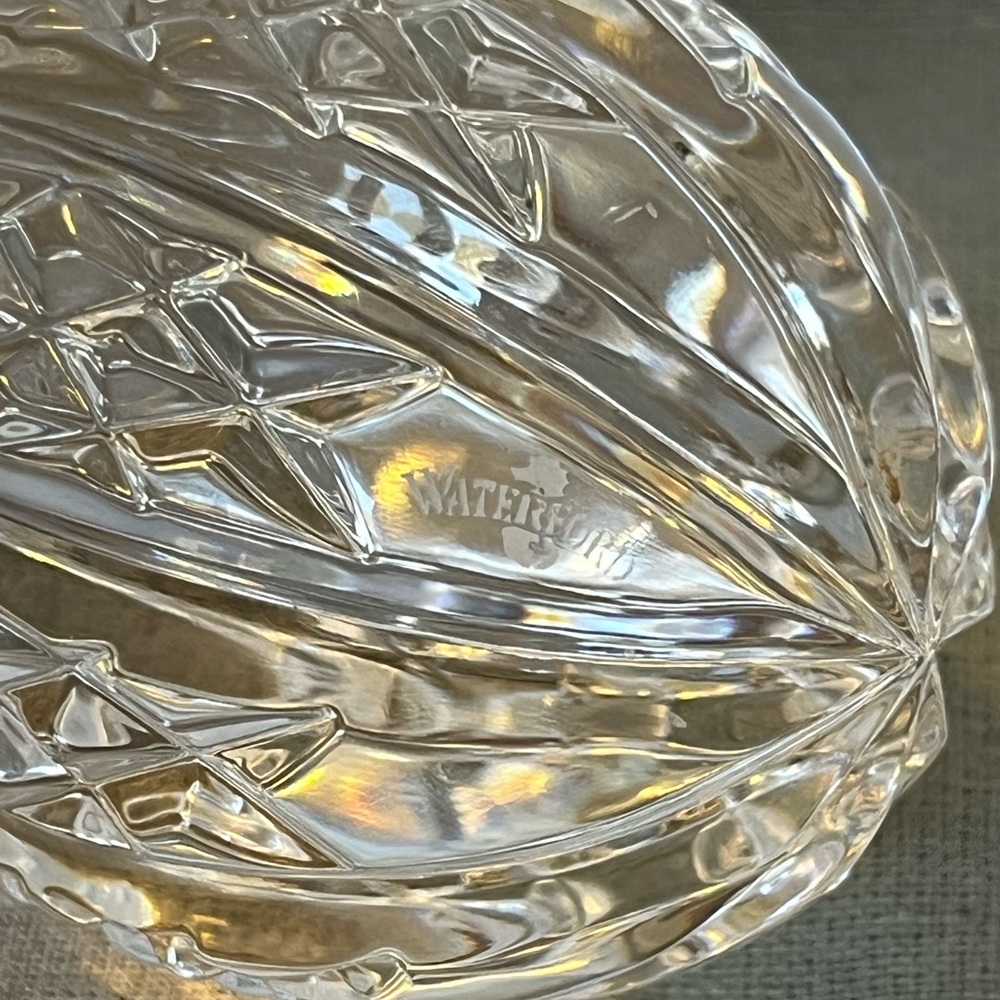 Waterford Crystal Decorative Egg
